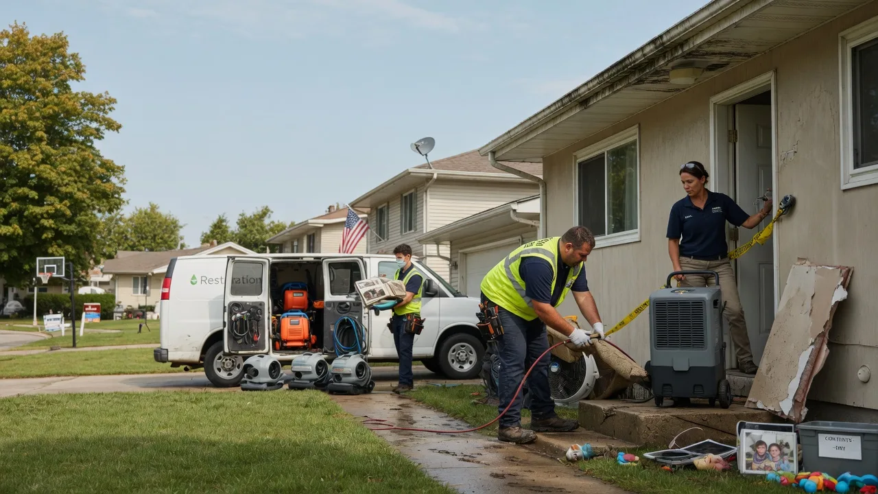 Water Damage Restoration in Smithton, IL near me